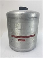 Vintage Metal Flour Tin