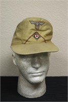 German WW2 Africa Corps Military Field Cap