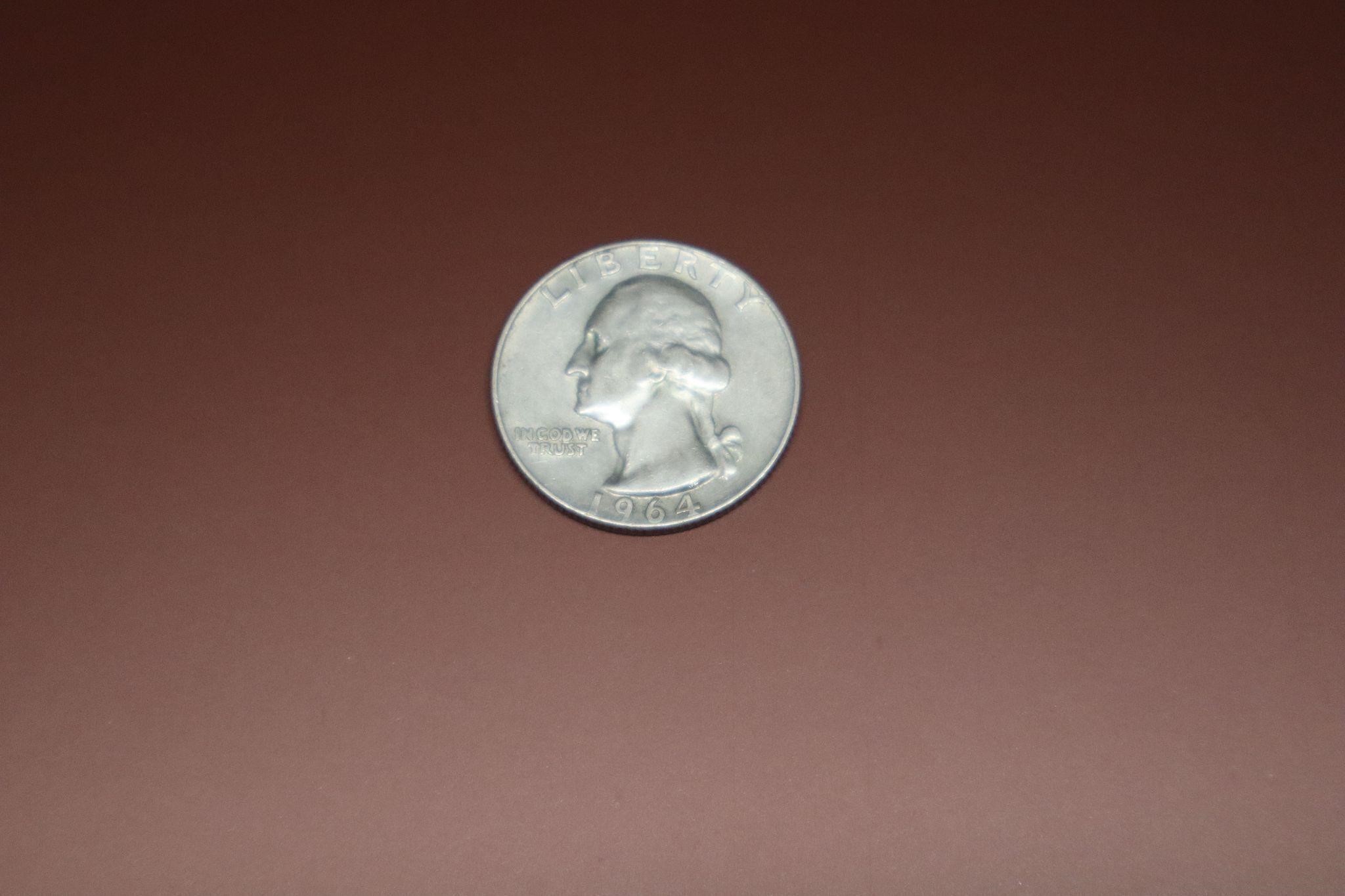 1964 Washington Silver Quarter