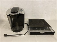 Keurig Coffee Maker & Pod Tray