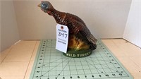 Limited Edition Ceramic Wild Turkey No-7 Decanter