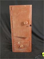One Door one Drawer Wooden Storage box