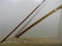2 – Wooden measuring sticks: Lufkin #3-30”
