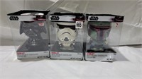 3 new star wars goblets