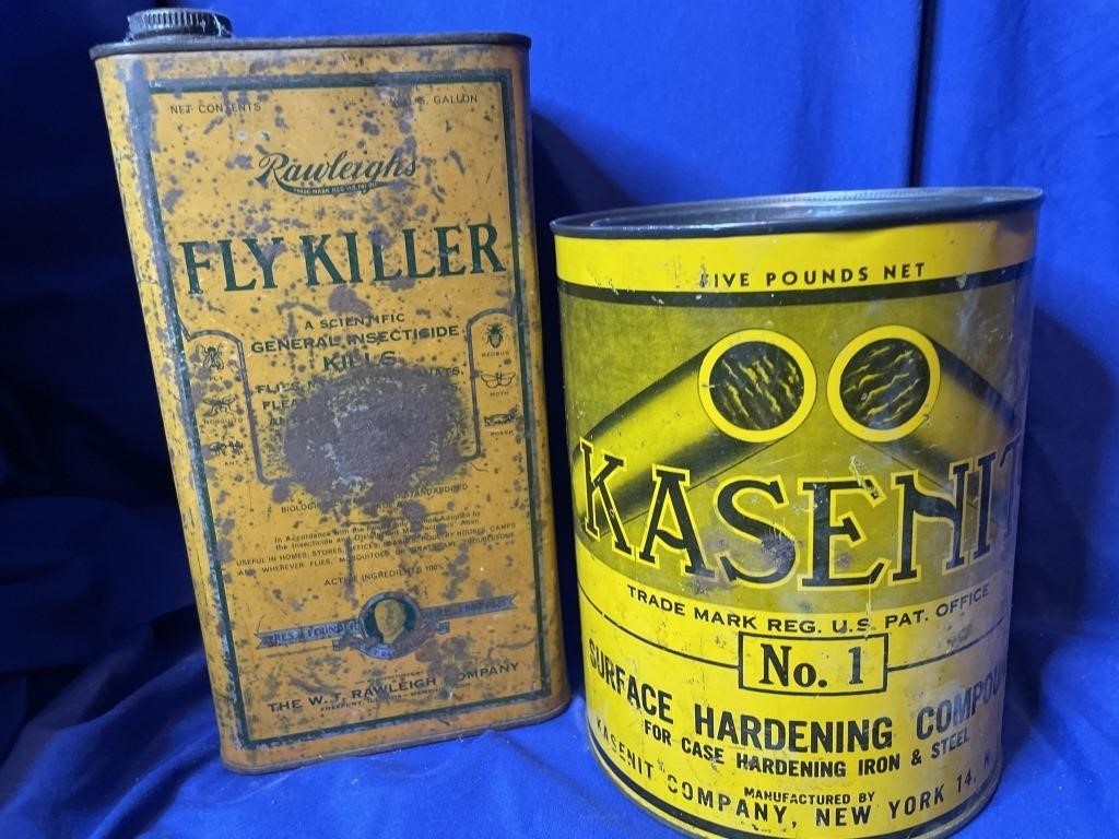 2 Tins: Fly Killer & Kasenit