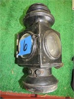 Mounted kerosene lamp