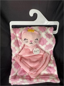 Pink Princess Kitty Security Blanket Combo 9mo+