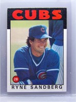 Ryne Sandberg 1986 Topps