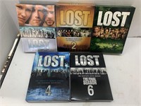 Lost Seasons 1-4, and 6, complete