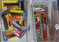 2 Box lots; NEW Allen wrenches & pruners