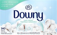 240CT Downy Dryer Sheets Cool Cotton