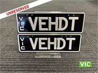 Victorian Number Plates VEHDT