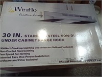 Winflo 30" Stainless Steel Non Differ Under