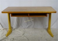 Vintage American Seating Co. Metal/ Wood Desk