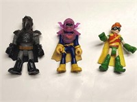 Batman & Batgirl & Robin Imaginext Figures