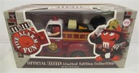 M & M's limited edition fire truck in original