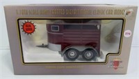 1/18 Scale die cast horse trailer in original