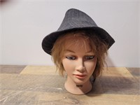 Tammie Head Form w/Fedora Hat