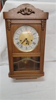 EARLY WALL MOUNT CLOCK WITH KEY