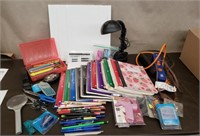 Lot of Notebooks, Canvases, Power Strips &