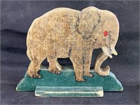 VTG Folk Art Standing Elephant - Hooper Baptist