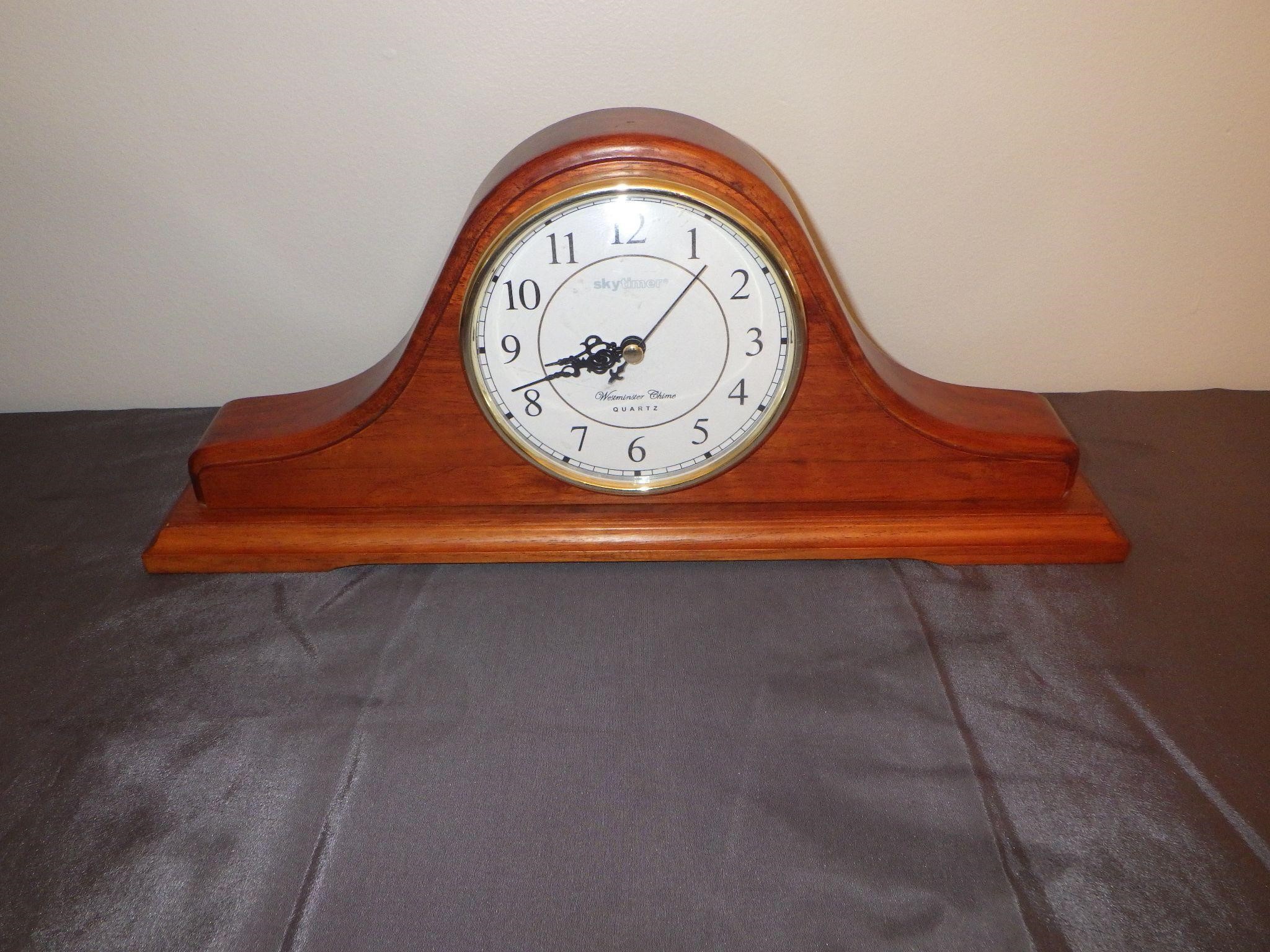 West Minister Mantle Clock Quartz