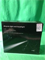 BICYCLE LIGHT AND HEADLIGHT