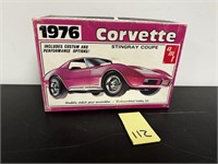1976 Stingray Corvette Model Kit