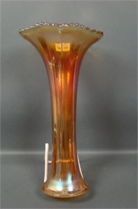 Imperial Marigold Wide Panel/ Flute Swung Vase.