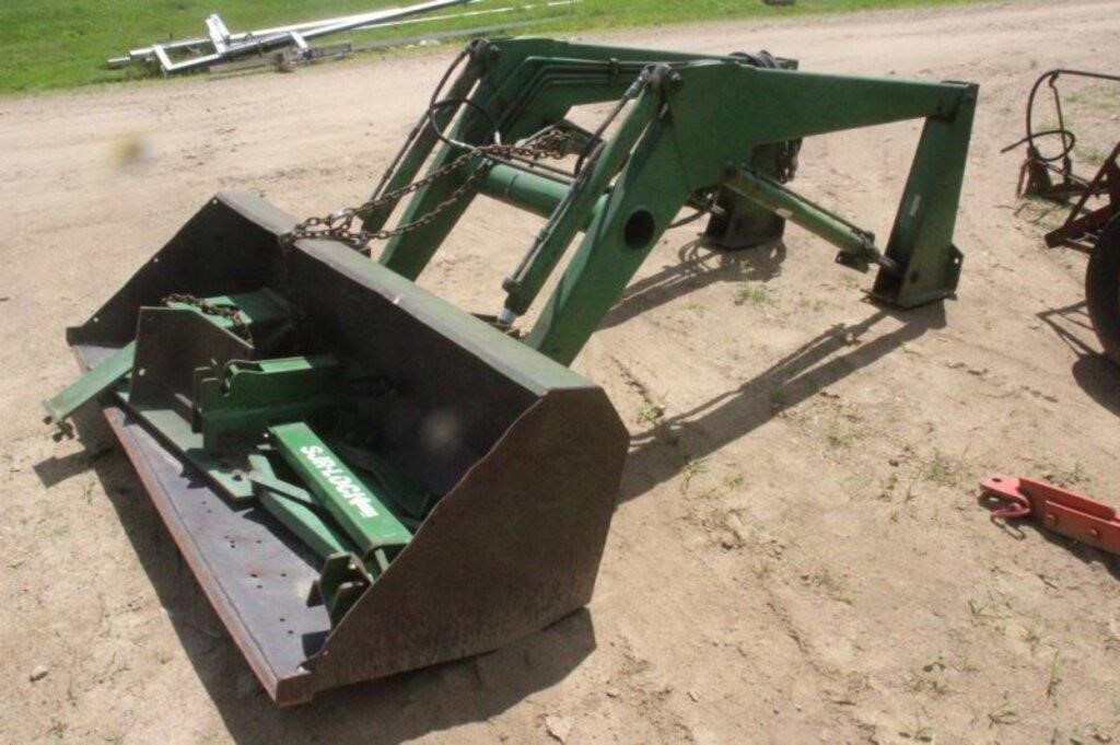 John Deere 145 Loader W/ Bucket  Approx 7Ft