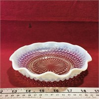 Hobnail Glass Dish (Vintage)