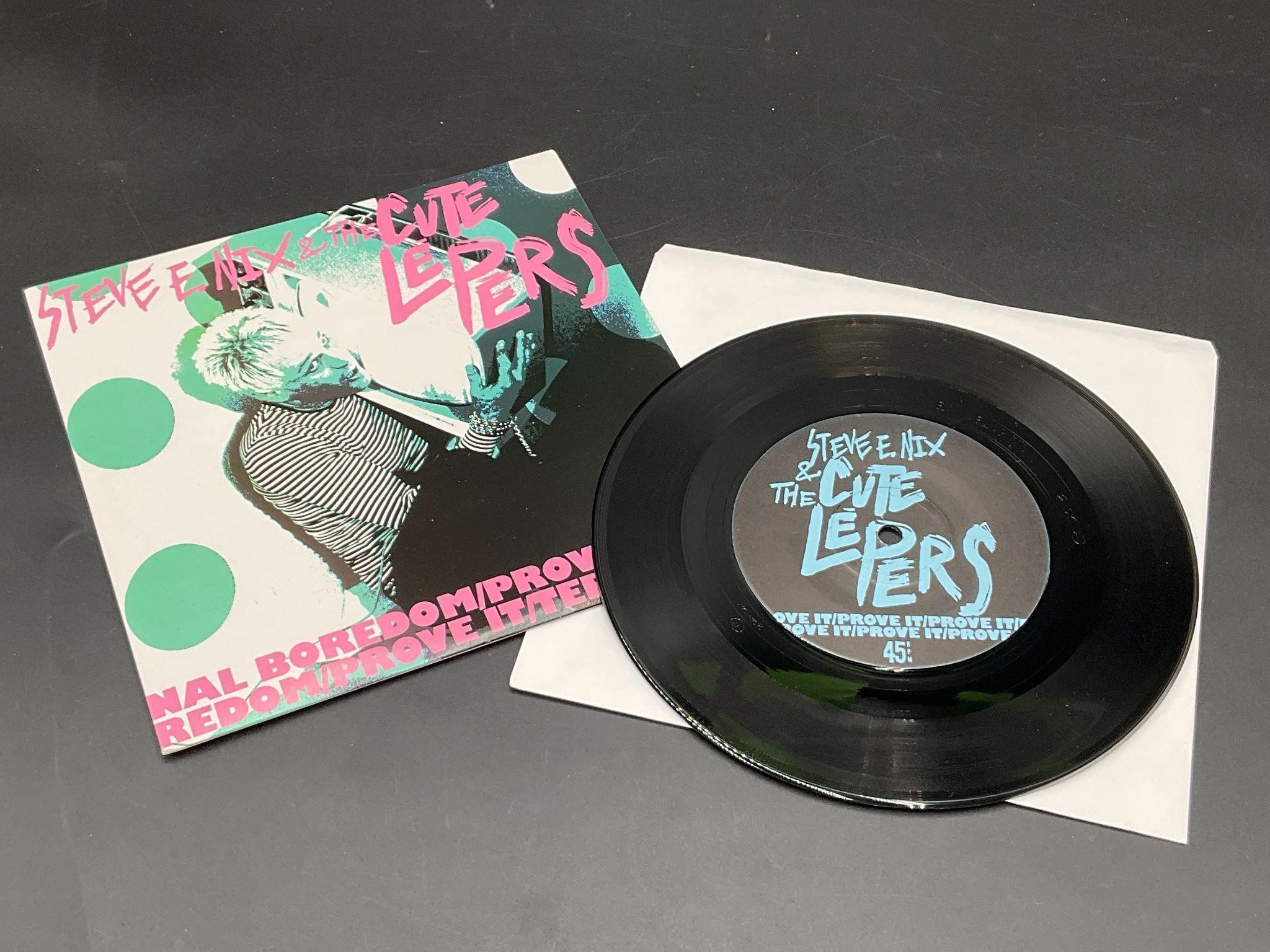 2007 Steve E. Nix & The Cute Lepers Punk 7" Single