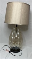 Allen+Roth Hartmere 30in Bronze 3 Way Table Lamp