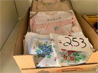 Vintage Baby Clothes, Linens
