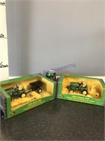 ERTL JD 345 & 325 garden tractor
