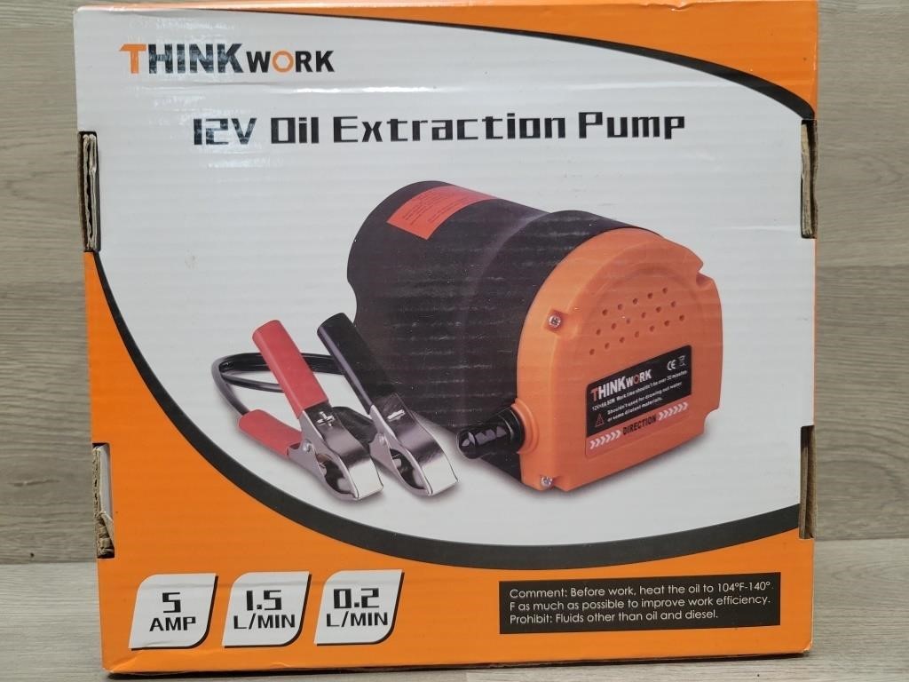 ThinkWork 12V Oil Extraction Pump NIP