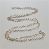 $80 Silver 6G 24" Necklace