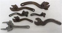 lot of 7 wrenches, Ace, Westcott, Robinson other