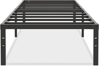 Twin Size Bed Frame With Storage Metal 14 Inch