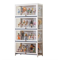 Stranthother Showcase Display Cabinet 4 Tier Curio