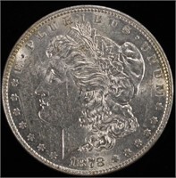 1878 7TF REV 78 MORGAN DOLLAR CH BU