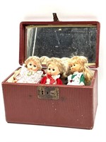 Ginny Dolls and Accessories in Vintage Box 
-