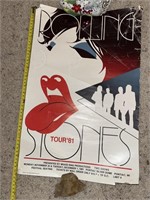 Rolling Stone 81 and various posters (7 total)