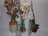 Crock, Vases & Floral