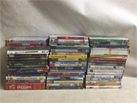 50+ DVDs Scooby Doo, The Blues Bros., Hitch