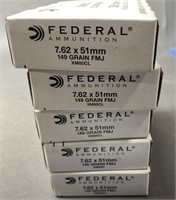 100 rnds. Federal 7.62x51