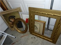 Nice Group of Thick Gold Frames