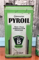 Genuine Pyroil Crank Case Oil tin