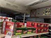 Boxes of Creamette and San Giorgio Lasagna Noodles
