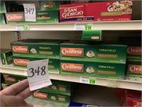 Boxes of Creamette Spaghetti